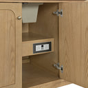 Light Natural Oak / Victorian Silver - 3 Faucet Holes