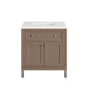 Walnut Whisper / White Zeus - 3 Faucet Holes