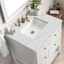 Bright White / Ethereal Noctis - 3 Faucet Holes