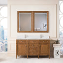 Saddle Brown / White Zeus - 1 Faucet Hole