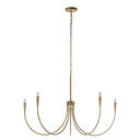 Renwil Luzon 90" Height Ceiling Fixture - Plated Dark Antique Brushed Brass