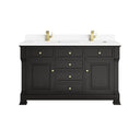 Black Onyx / White Zeus - 1 Faucet Hole
