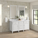 Bright White / White Zeus - 3 Faucet Holes