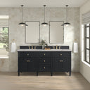 Black Onyx / Eternal Jasmine Pearl - 3 Faucet Holes