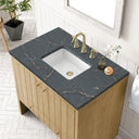 Light Natural Oak / Parisien Bleu - 3 Faucet Holes