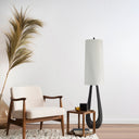 Everren Cornelia 61.5" Height Floor Lamp - Dark Walnut