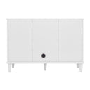 Bright White / Victorian Silver - 3 Faucet Holes