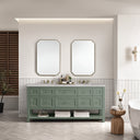 Smokey Celadon / Victorian Silver - 3 Faucet Holes