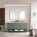 Smokey Celadon / Victorian Silver - 3 Faucet Holes