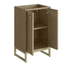 Walnut Whisper / Champagne Brass
