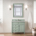 Sage Green / Victorian Silver - 3 Faucet Holes