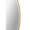 Renwil Thallo 48" Tall Round Wall Mirror - Yellow