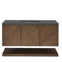 Chestnut / Parisien Bleu - 3 Faucet Holes