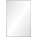 Renwil Roderick 35.5" Tall Rectangle Wall Mirror - Grey