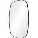 Renwil Bergen 36" Tall Rectangle Wall Mirror - Black
