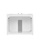 Glossy White / Brushed Nickel