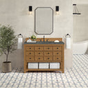Amber Birch / Parisien Bleu - 3 Faucet Holes