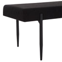 Renwil Lowe Indoor Boucle Bench - Black
