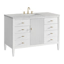 Bright White / Eternal Jasmine Pearl - 3 Faucet Holes