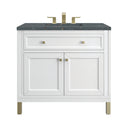 Glossy White / Parisien Bleu - 3 Faucet Holes
