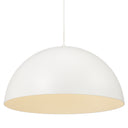 Renwil Ozona 27.5" Wide 1-Light Chandelier - Matte Off-White