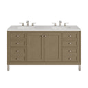 Walnut Whisper / Eternal Jasmine Pearl - 3 Faucet Holes