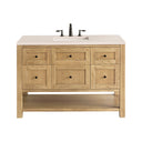 Light Natural Oak / Eternal Marfil - 3 Faucet Holes
