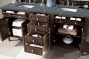 Burnished Mahogany / Parisien Bleu - 3 Faucet Holes