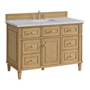 Light Natural Oak / Eternal Jasmine Pearl - 3 Faucet Holes