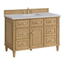 Light Natural Oak / Eternal Jasmine Pearl - 3 Faucet Holes