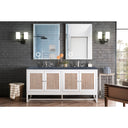 Glossy White / Charcoal Soapstone - 3 Faucet Holes