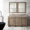Whitewashed Walnut / Eternal Jasmine Pearl - 3 Faucet Holes