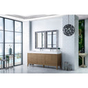 Whitewashed Walnut / Glossy White - 1 Faucet Hole