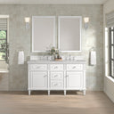 Bright White / Eternal Jasmine Pearl - 3 Faucet Holes