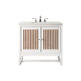 Carrara White - 3 Faucet Holes