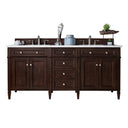 Burnished Mahogany / White Zeus - 3 Faucet Holes