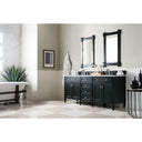 Black Onyx / Carrara White - 3 Faucet Holes