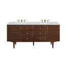 Mid-Century Walnut / Ethereal Noctis - 3 Faucet Holes