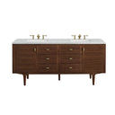 Mid-Century Walnut / Ethereal Noctis - 3 Faucet Holes