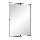 Renwil Marco 40" Tall Rectangle Wall Mirror - Black