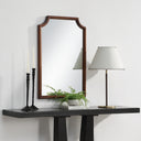 Renwil Sintra 36" H x 24" W Wall Mirror - Brown