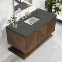 Chestnut / Charcoal Soapstone - 3 Faucet Holes
