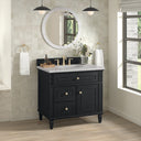 Black Onyx / Eternal Jasmine Pearl - 3 Faucet Holes