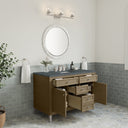 Walnut Whisper / Parisien Bleu - 3 Faucet Holes