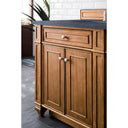 Saddle Brown / Charcoal Soapstone - 3 Faucet Holes