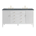 Bright White / Parisien Bleu - 3 Faucet Holes
