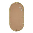 Renwil Aleah 40" Tall Oval Wall Mirror - Yellow