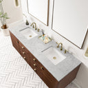 Mid-Century Walnut / Eternal Jasmine Pearl - 3 Faucet Holes
