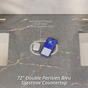 Sunwashed Oak / Parisien Bleu - 3 Faucet Holes