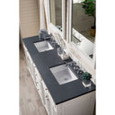 Bright White / Charcoal Soapstone - 3 Faucet Holes